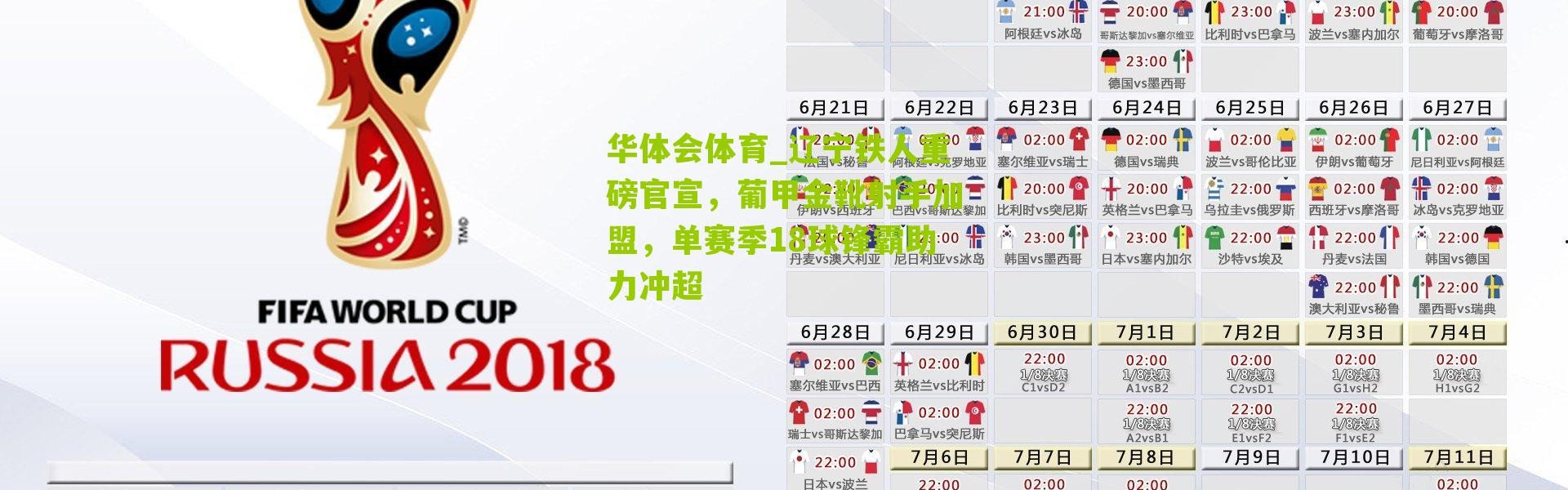 华体会体育_辽宁铁人重磅官宣，葡甲金靴射手加盟，单赛季18球锋霸助力冲超